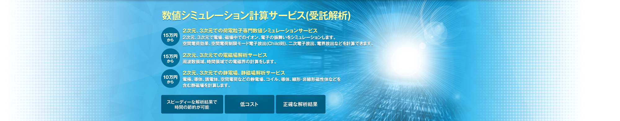 数値シミュレーション計算サービス (受託解析)